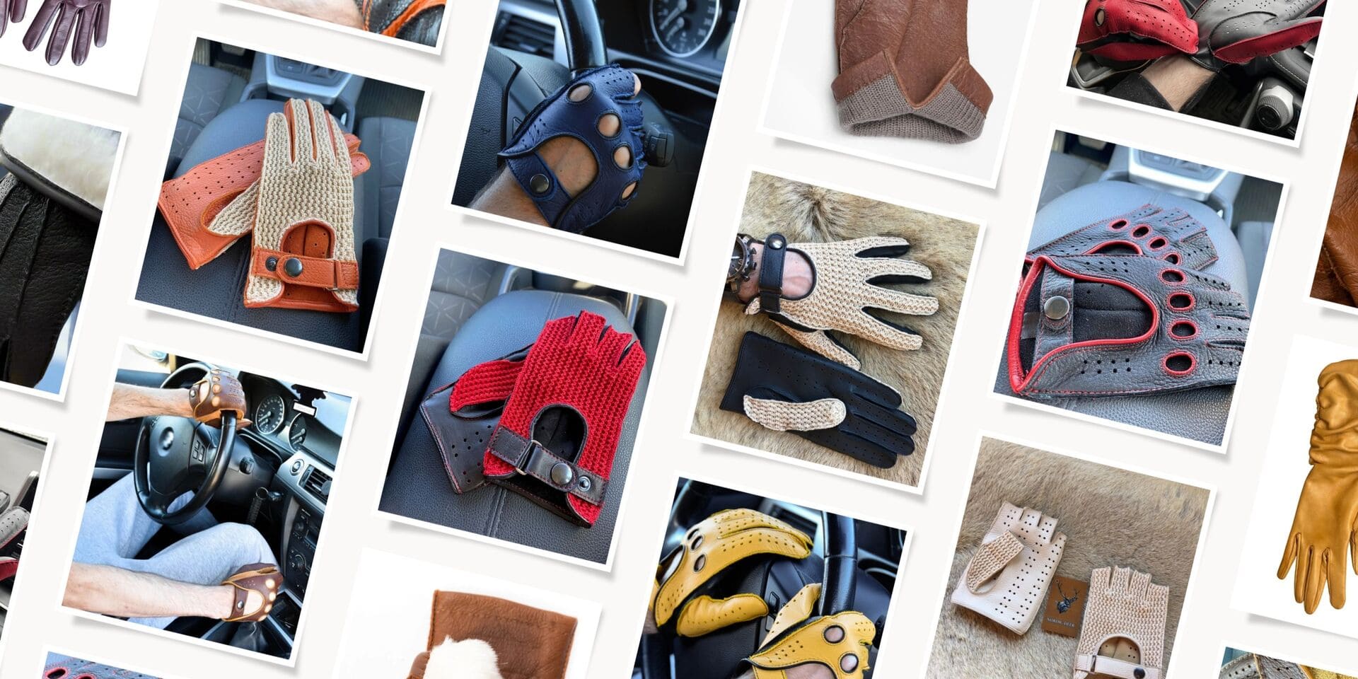 Custom Men’s Driving Gloves – Personalized Size and Color