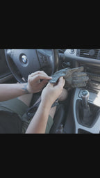 Women’s Hand-Sewn Lambskin Driving Gloves – Back Detail