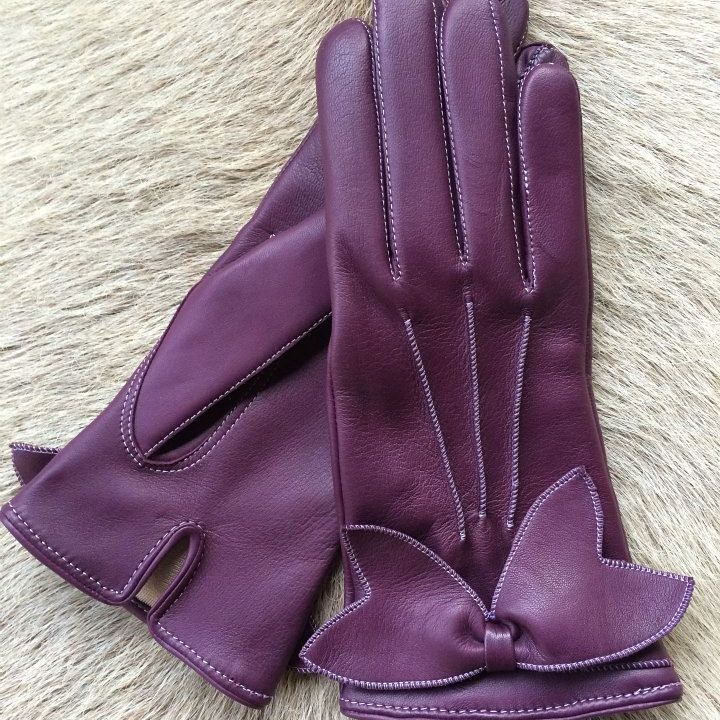 Women’s Fashion Nappa Leather Gloves – Cashmere Lined