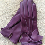Women’s Fashion Nappa Leather Gloves – Cashmere Lined